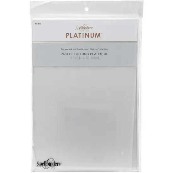 Spellbinders Platinum Cutting Plates 2/Pkg-X-Large 12.25"X8.5" {1}