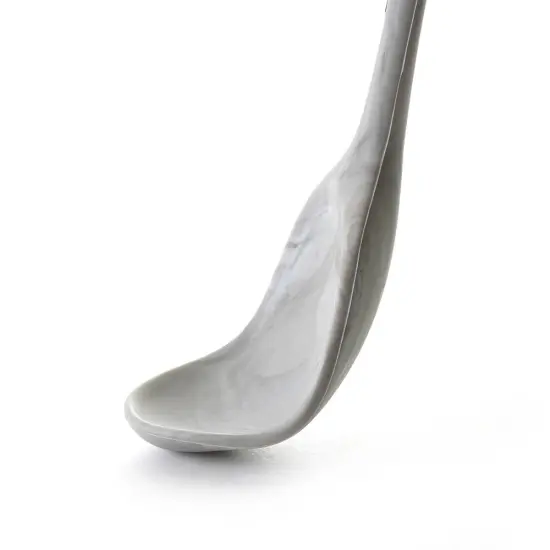 Norpro Silicone Flexible and Durable Gray Marble Spoon 11.25 inch {4}