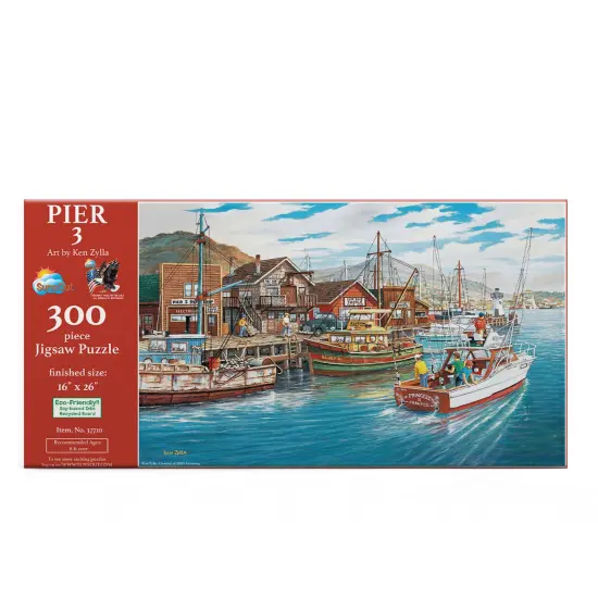 Sunsout Pier 3 300 pc Jigsaw Puzzle 37710 {4}