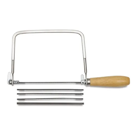 Excel Blades 7" Coping Saw with 4 Assorted Blades {1}