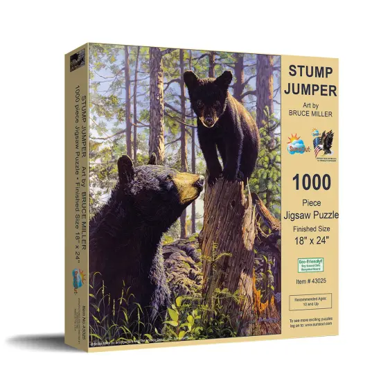 Sunsout Stump Jumper 500 pc Jigsaw Puzzle 43025 {3}