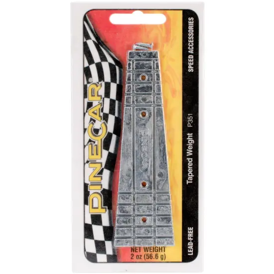 Pine Car Derby Weights 2oz-Tapered {1}
