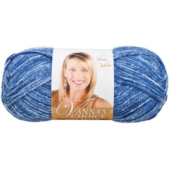 Multipack of 24 - Lion Brand Vanna's Choice Yarn-Denim Mist {2}