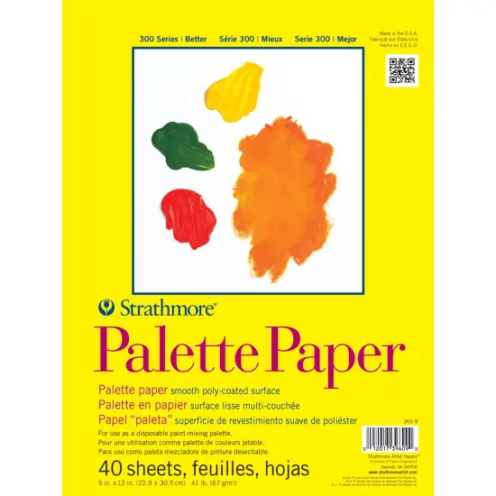 Strathmore Palette Paper Pad 9"X12"-40 Sheets {1}