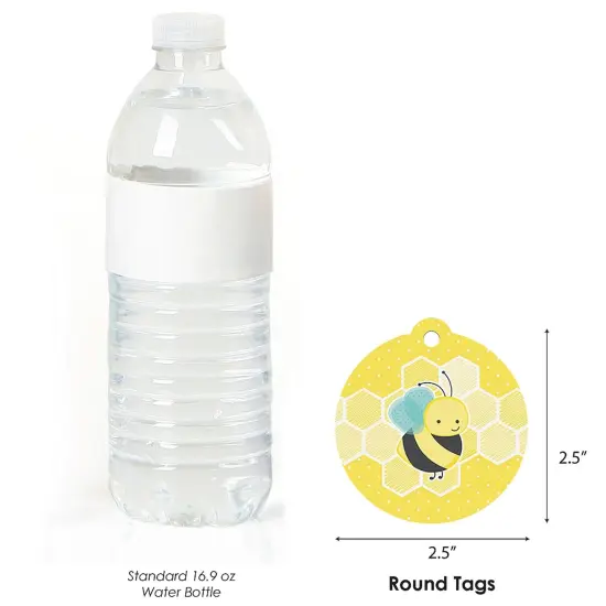 Big Dot of Happiness Honey Bee - Baby Shower or Birthday Party Favor Gift Tags (Set of 20) {4}