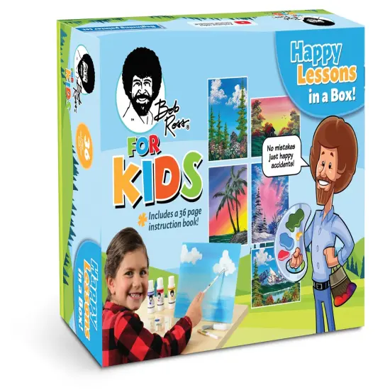 Bob Ross For Kids-Happy Lessons In A Box {1}