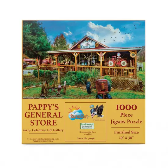 Sunsout Pappy's General Store 1000 pc Jigsaw Puzzle 30146 {4}