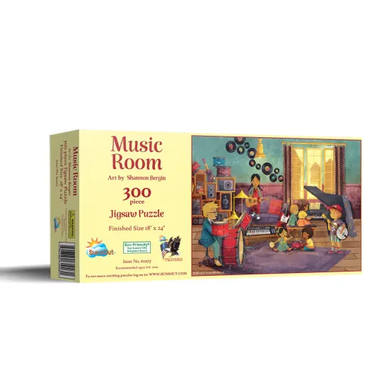 Sunsout Music Room 300 pc Jigsaw Puzzle 61023 {3}