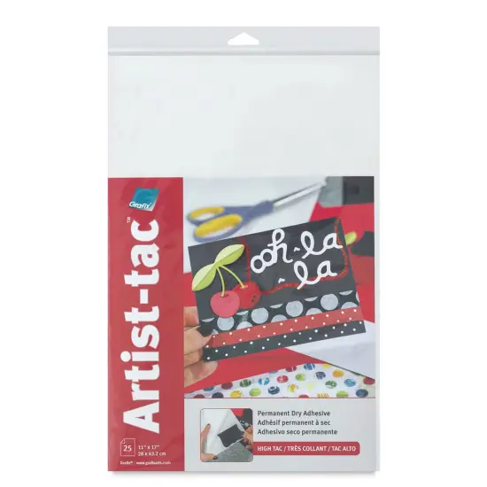 Grafix Artist Tac - 11" x 17", Pkg of 25 Sheets {2}