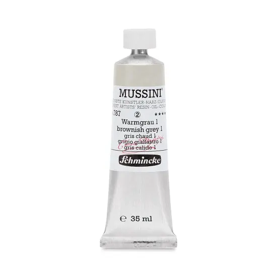 Schmincke Mussini Oil Color - Brownish Gray 1, 35 ml tube {1}
