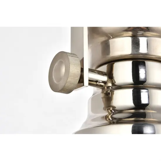 Eamon Collection Pendant D13 H13.3 Lt:1 polished Nickel Finish {5}