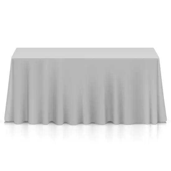 Lann's Linens - 5 Premium Tablecloths for Wedding/Banquet/Restaurant - Rectangular Polyester Fabric Table Cloths {1}