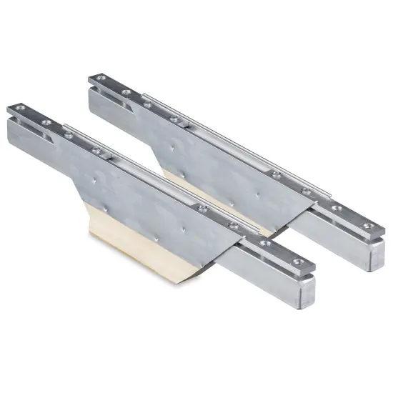 MUSEO ALU-Frame Aluminum Stretcher Bars and Parts - 4" Extender, 1", Pkg of 2 {2}