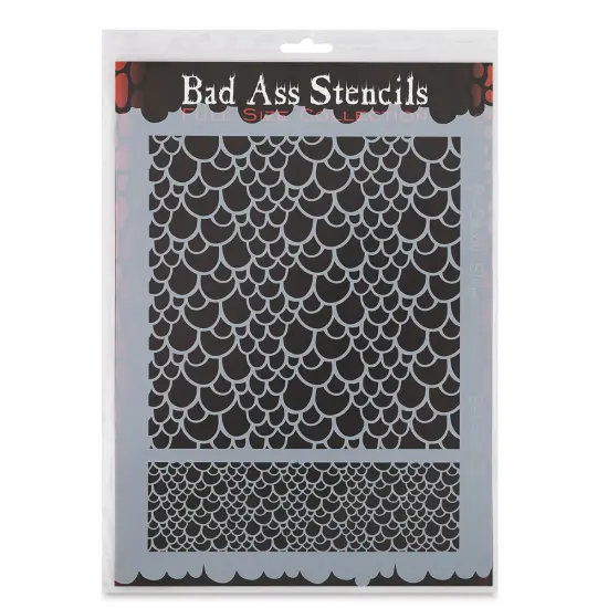 Graftobian Bad Ass Airbrush Stencil - Reptiliana {1}