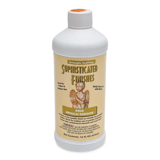 Metallic Surfacer Solution - 16 oz, Gold {1}