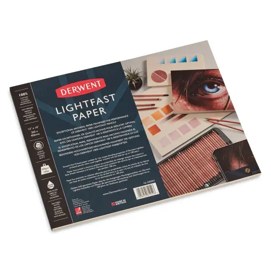 Derwent Lightfast Paper Pad - 12" x 16" {1}