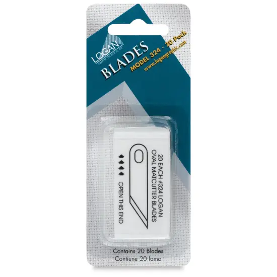 Logan Replacement Blade Pack - #324, Pkg of 20 {1}