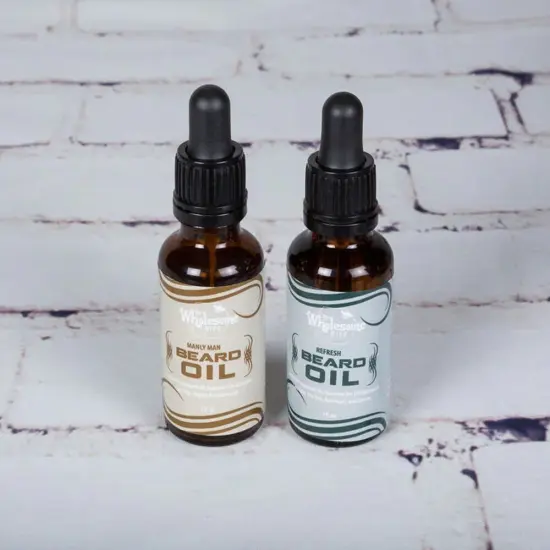 The Wholesome Hive Beard Oil - "Refresh" All Natural Made in Ohio, 1 ounce {4}