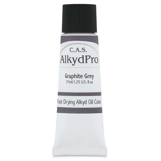 CAS AlkydPro Fast-Drying Alkyd Oil Color - Graphite Gray, 37 ml tube {1}