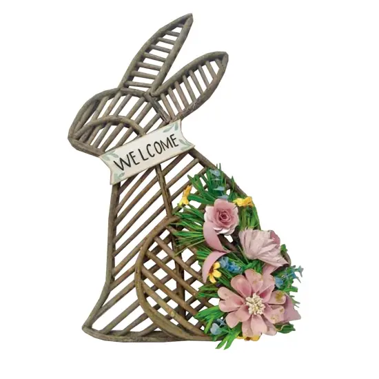 Bunny Twig Easter Wall Decor {1}