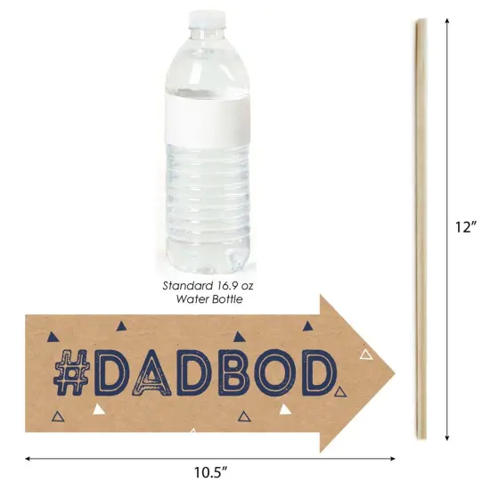 Big Dot of Happiness Funny My Dad is Rad - Father's Day Photo Booth Props Kit - 10 Piece {4}