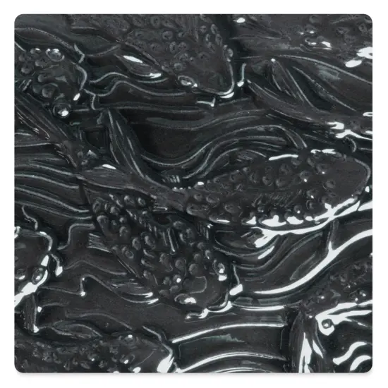 Amaco Liquid Gloss Glaze - Pint, Black Lustre, Transparent {2}