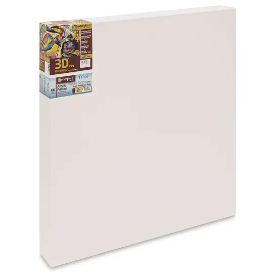 Masterpiece Tahoe Cotton Canvas - 30" x 30", 2-1/2" Profile, Acrylic Primed {1}