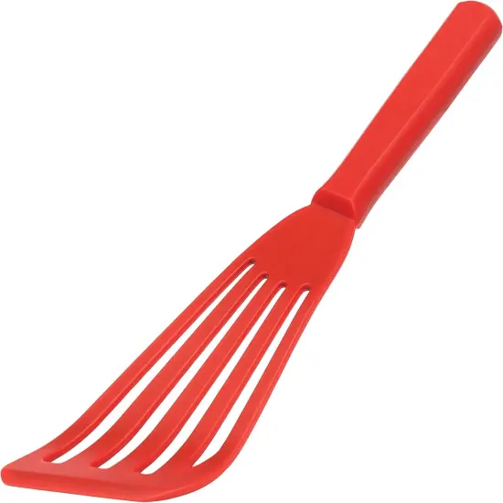 Maine Man Angled Fish Turner Slotted Spatula Silicone Stainless Steel 11" Red {4}