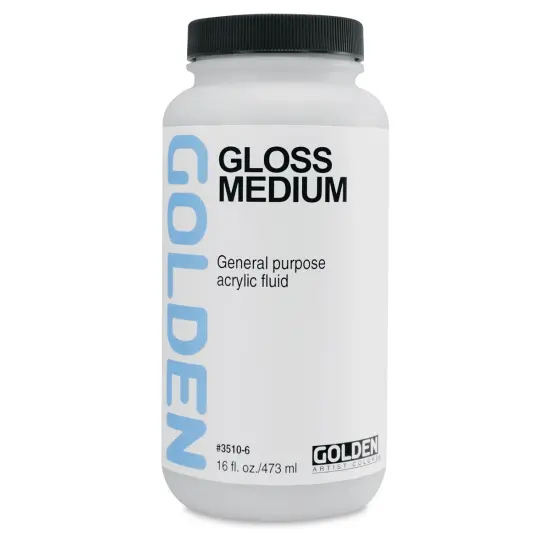 Golden Polymer Medium - Gloss, 16 oz bottle {1}