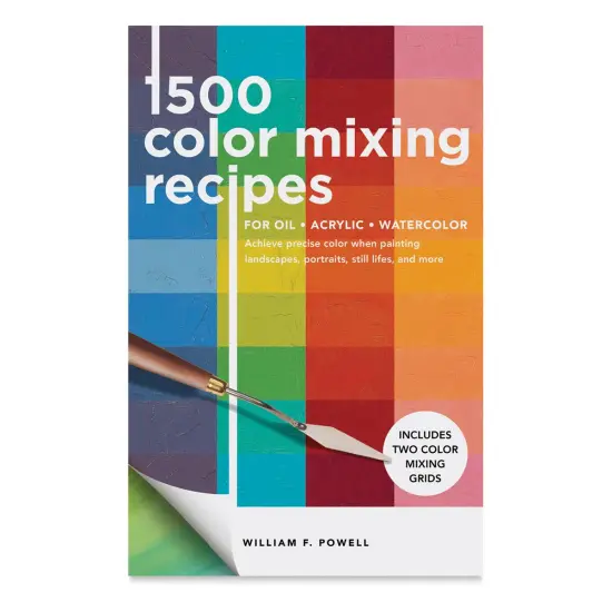 1,500 Color Mixing Recipes for Oil, Acrylic & Watercolor {1}