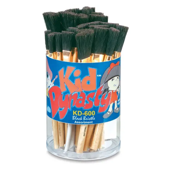 Dynasty Junior Synthetic Brush Set - BlackSet of 30 {1}