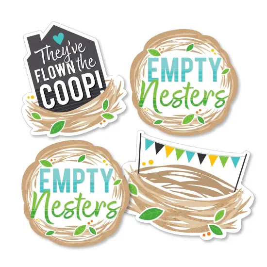 Big Dot of Happiness Empty Nesters - Decorations DIY Empty Nest Party Essentials - Set of 20 {3}