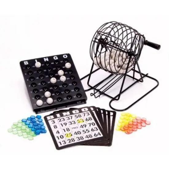 Bingo Game with Cage, Bingo Set, Ages 5 and Up {3}