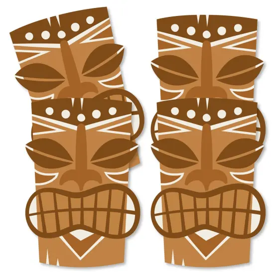Big Dot of Happiness Tropical Luau - Tiki Decorations DIY Hawaiian Beach Party Essentials - Set of 20 {3}