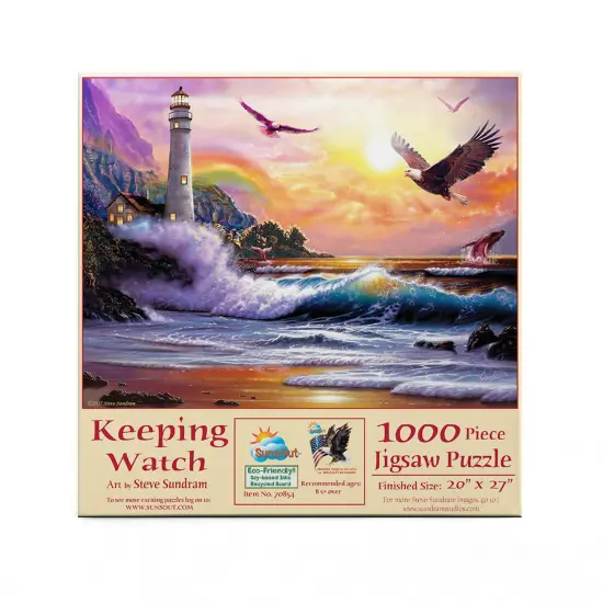 Sunsout Keeping Watch 1000 pc Jigsaw Puzzle 70854 {4}