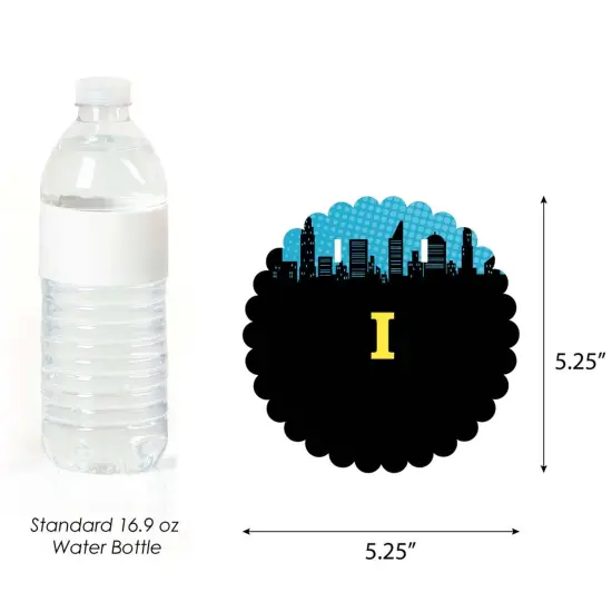 Big Dot of Happiness Bam Superhero 1st Birthday Highchair Decor - I Am One - First Birthday High Chair Banner {3}