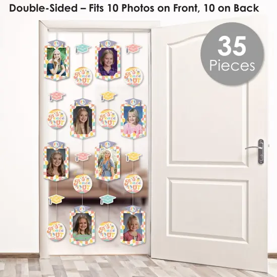 Big Dot of Happiness Groovy Graduation Party Vertical Photo Garland 35 Pieces {3}