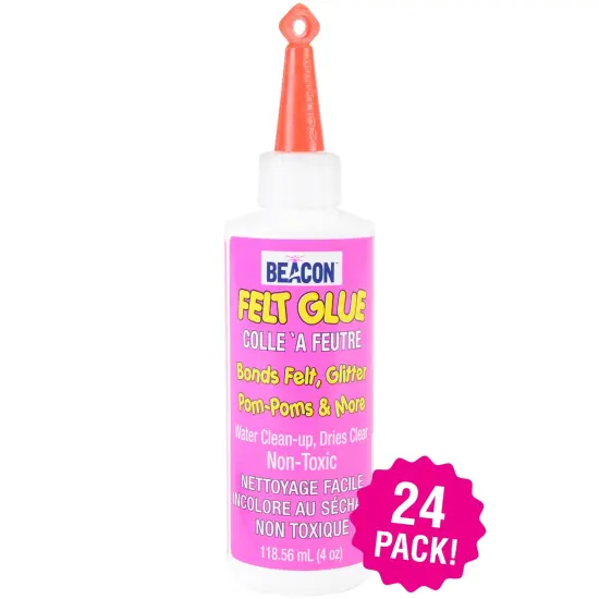 Multipack of 24 - Felt Glue-4oz {1}