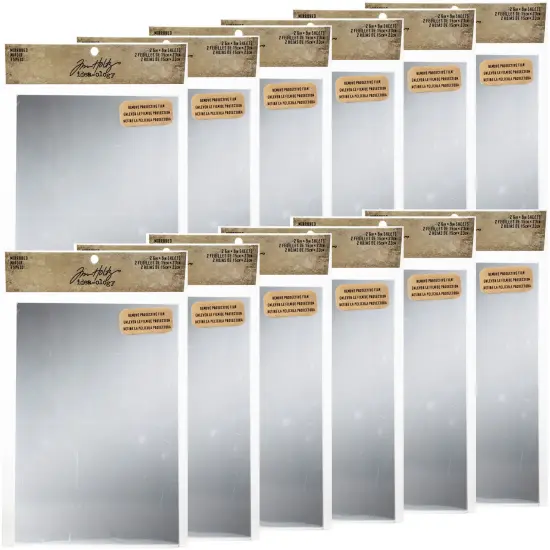 Multipack of 12 - Idea-Ology Adhesive Mirrored Sheets 6"X9" 2/Pkg {1}