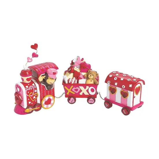 Fun Express Valentine Tabletop Love Train for Valentine's Day - Home Decor {1}