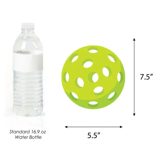 Big Dot of Happiness Let&rsquo;s Rally - Pickleball - Decorations DIY Birthday or Retirement Party Essentials - Set of 20 {6}