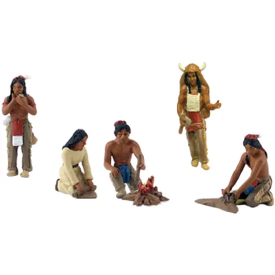 SceneARama Scene Setters(R) Figurines-Native Americans 5/Pkg {2}