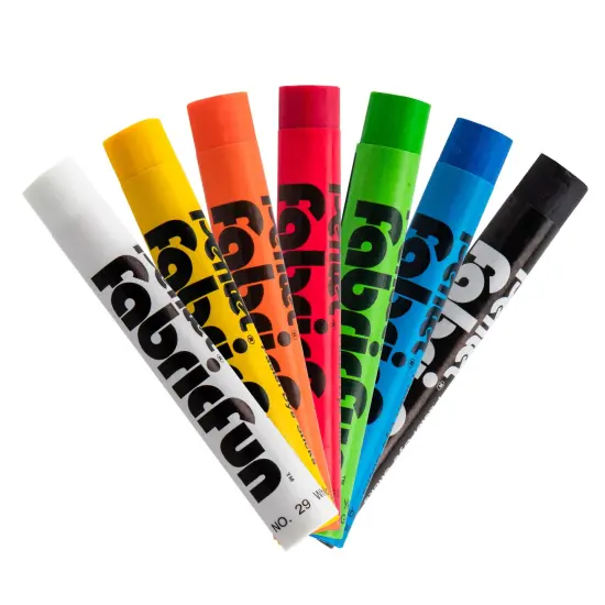 Pentel Arts Fabric Fun Pastel Dye Sticks 7/Pkg-Assorted Colors {3}