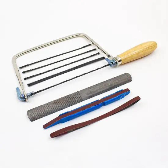 Coping Saw Handsaw Set With Files {2}