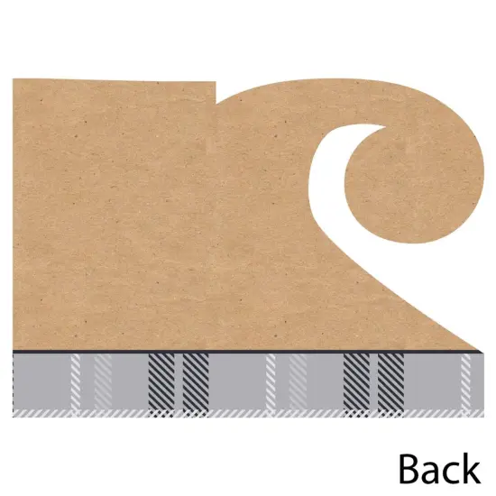 Big Dot of Happiness Finally 21 - Shaped Thank You Cards - 21st Birthday Party Thank You Note Cards with Envelopes - Set of 12 {6}