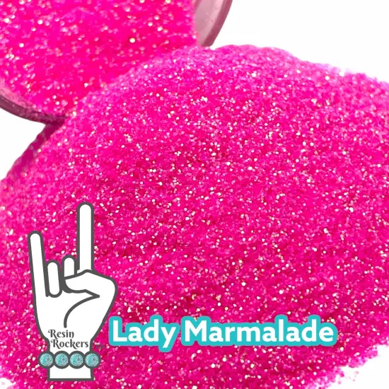 Lady Marmalade Iridescent Pink Pixie for Poxy Micro Fine Glitter {1}