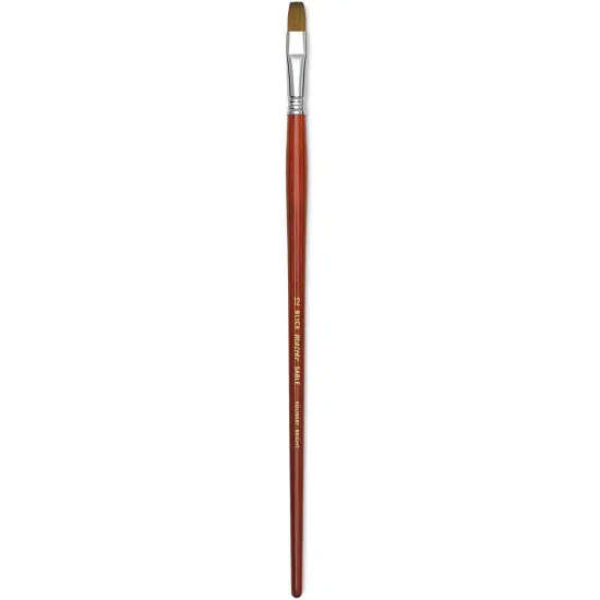 Blick Master Kolinsky Sable Brush - Bright, Long Handle, Size 12 {1}