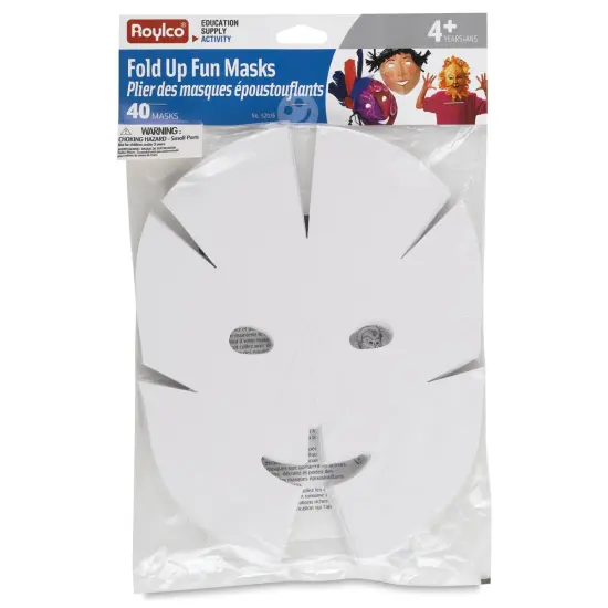 Roylco Fold Up Fun Masks - Classroom Pack of 40 {2}