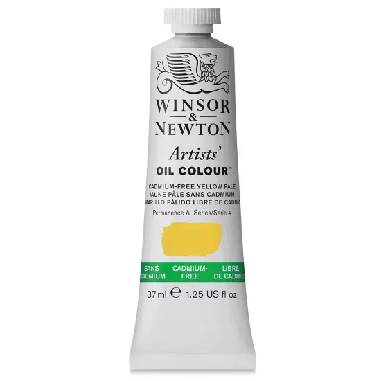 Winsor & Newton Artists' Oil Color - Cadmium Free Yellow Pale, 37 ml, tube {1}