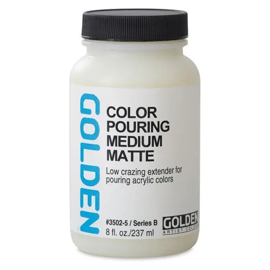 Golden Color Pouring Medium - Matte,8 oz {1}